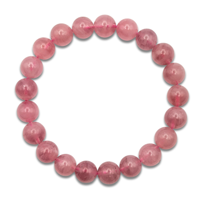 High Grade Madagascar Rose Quartz Bracelet